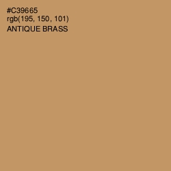 #C39665 - Antique Brass Color Image